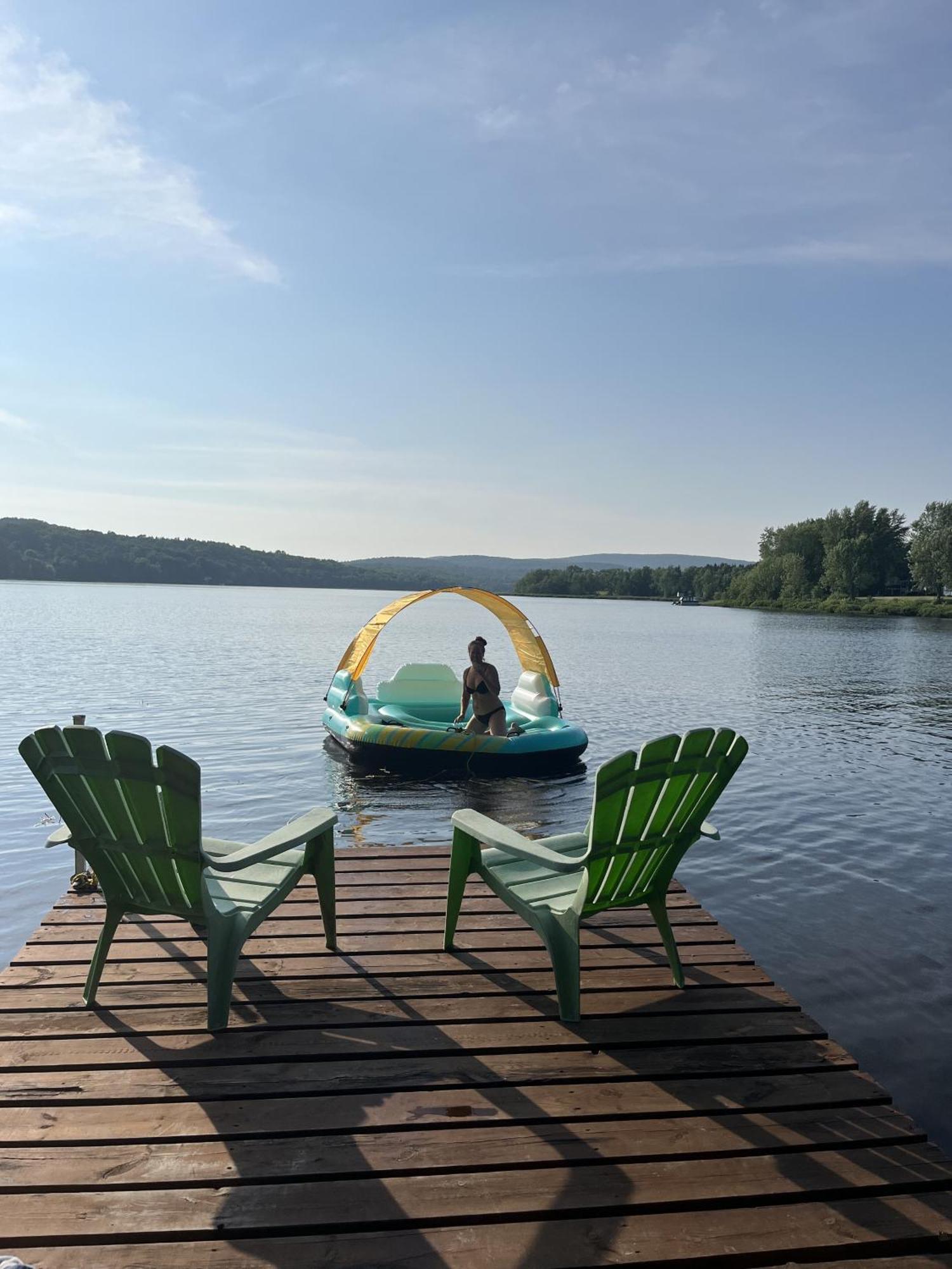 Auberge De Ferme-Neuve Lac-Saint-Paul Eksteriør billede